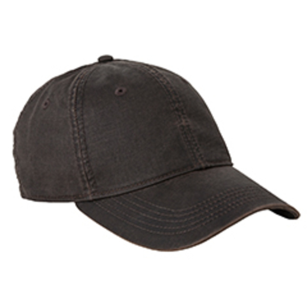 Landmark Unstructured Low-Profile Waxy Canvas Hat Thumbnail