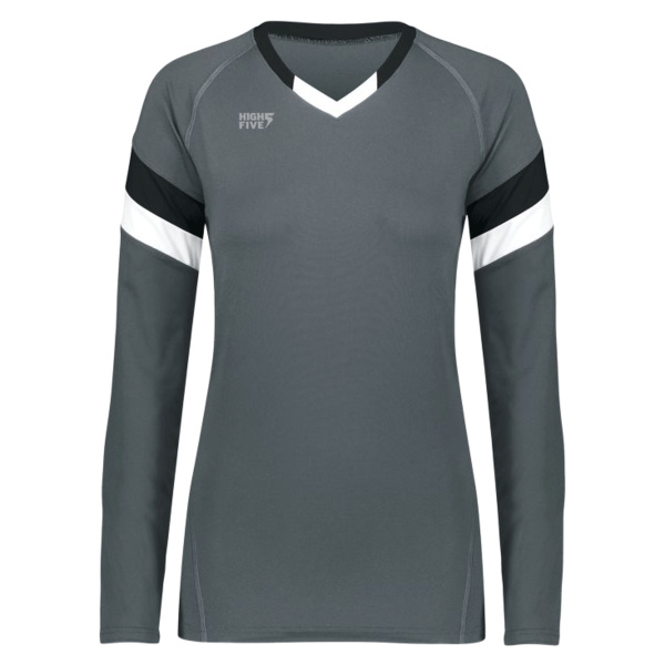 Girls TruHit Tri-Color Long Sleeve Jersey Thumbnail