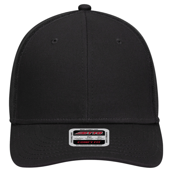 OTTO CAP® OTTO COMFY FIT® 6 Panel Low Profile Mesh Back Trucker Hat Thumbnail