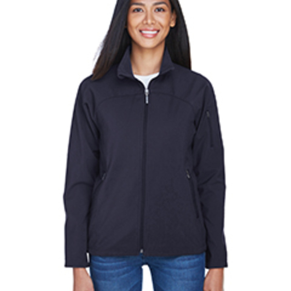 Ladies' Three-Layer Fleece Bonded Performance Soft Shell Jacket Thumbnail