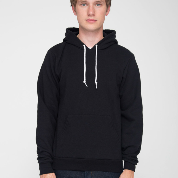 F498 Flex Fleece Drop Shoulder Pull Over Hooded Sweatshirt Thumbnail