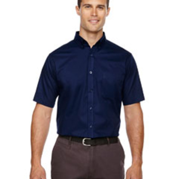 Men's Tall Optimum Short-Sleeve Twill Shirt Thumbnail