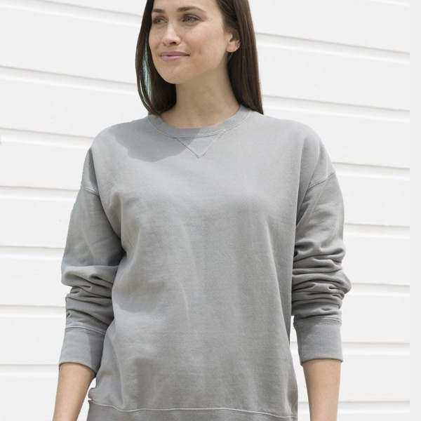 Unisex Garment-Dyed Crewneck Sweatshirt Thumbnail